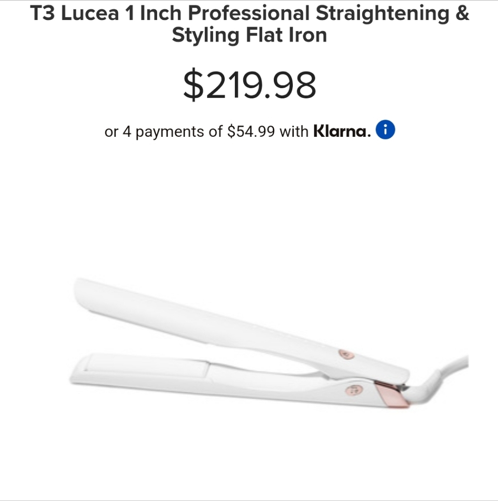 T3 Single Pass Straightener